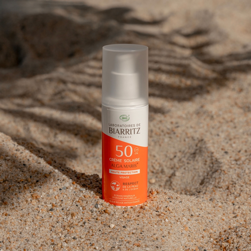 crème solaire visage bio