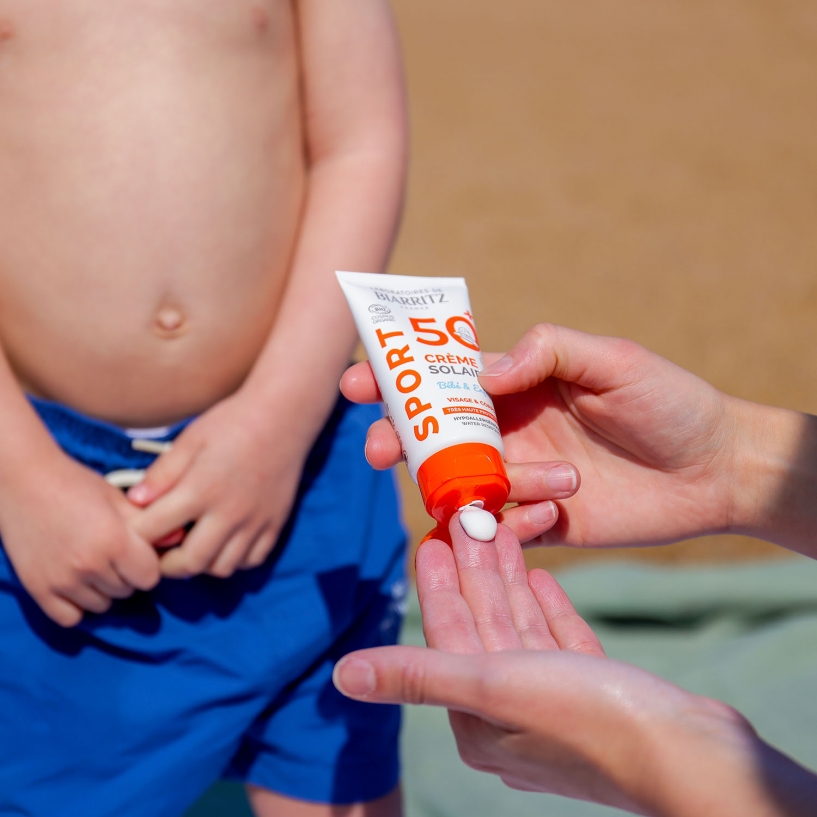 creme solaire bébé bio
